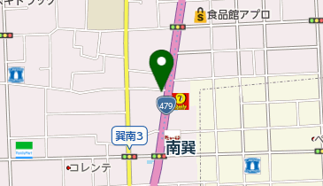 天真留の地図画像