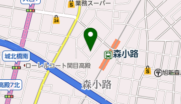 喜さ遊の地図画像