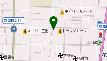 登美屋の地図画像