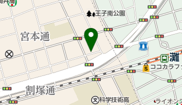 谷口串かつ店の地図画像