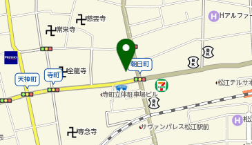 串かつ 喝の地図画像