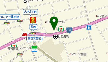 蒸揚串 こてつの地図画像