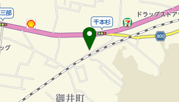 くし膳の地図画像