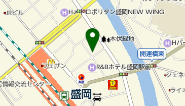 凡亭の地図画像