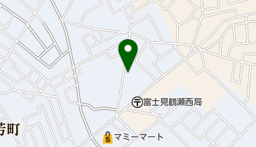 稲城の地図画像