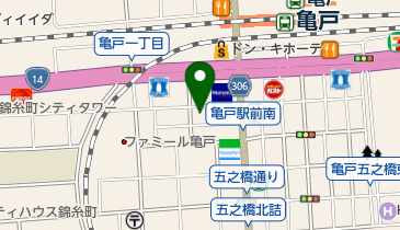 花八の地図画像