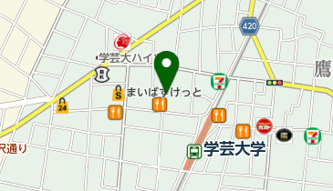 おばんざいなの花の地図画像