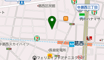 梓川の地図画像