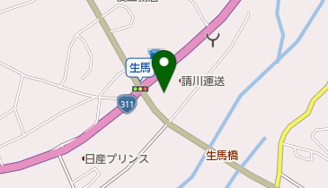 麺家 口熊野食堂の地図画像