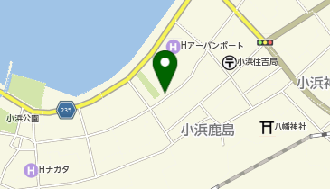 魚山亭の地図画像