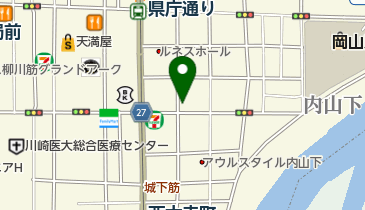 うじょう亭の地図画像