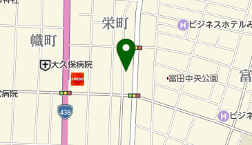 赤い糸の地図画像