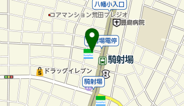 二代目千楽の地図画像