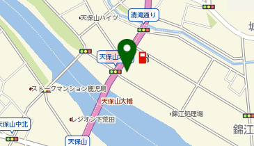 呑処我楽の地図画像