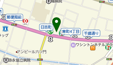 しん魚さいの地図画像