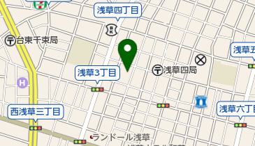 しゃぶ辰 浅草店の地図画像