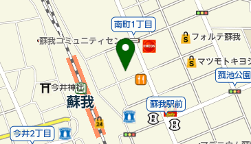 WEST WOODの地図画像