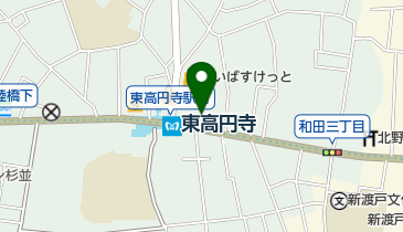 くいしんぼ東高円寺店の地図画像
