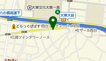 HARVESTの地図画像