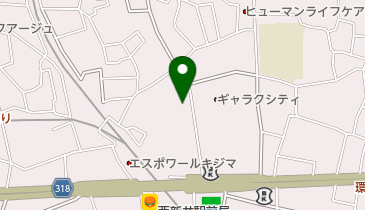 たつみ亭の地図画像