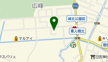 白馬の地図画像