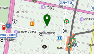 ステーキ石田の地図画像