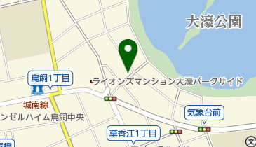 牛亭の地図画像