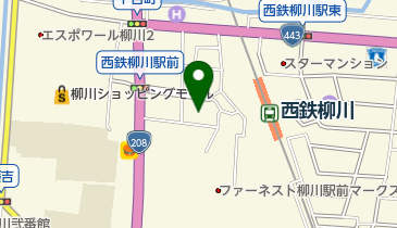 ステーキハウス牛亭の地図画像