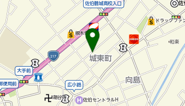 バッファローの地図画像