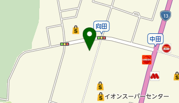 トレンタ 横手店の地図画像