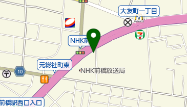洋麺屋五右衛門 前橋店の地図画像
