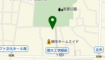 洋麺亭若里店の地図画像