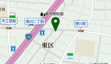 からめ亭 徳川店の地図画像