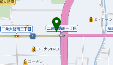 洋麺屋五右衛門 奈良店の地図画像