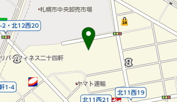 鮨の魚政の地図画像