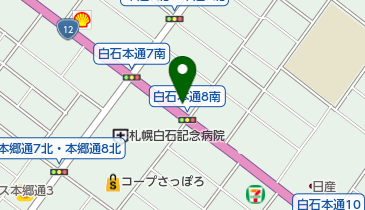 よね寿しの地図画像