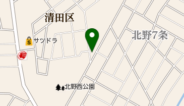 喜多乃寿司の地図画像