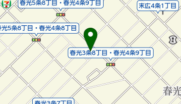 寿司久 春光支店の地図画像
