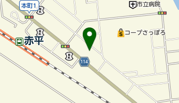 寿司の松川の地図画像