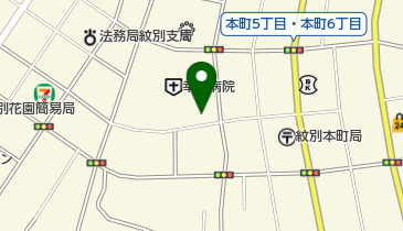 勘寿司の地図画像