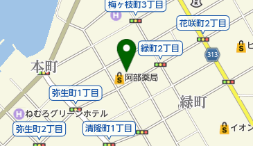 和ダイニングすしもとの地図画像