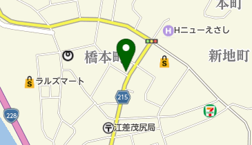 追分鮨の地図画像