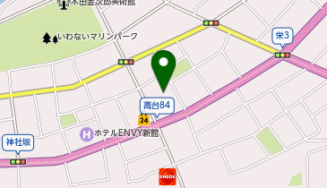 寿司万の地図画像