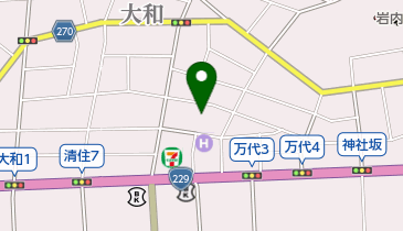 てる鮨の地図画像