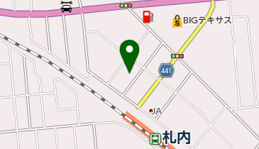 竹葉寿司の地図画像