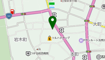 仙寿司の地図画像