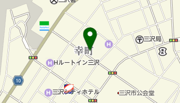 すし処 魚らくの地図画像
