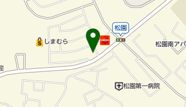 幸運寿しの地図画像