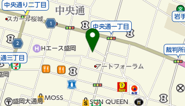 祐寿司」(盛岡市-寿司-〒020-0021)の地図/アクセス/地点情報