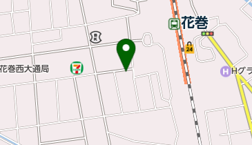 一心寿司の地図画像